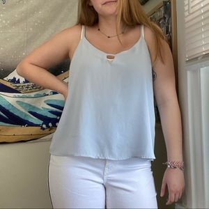 Baby Blue Blouse
